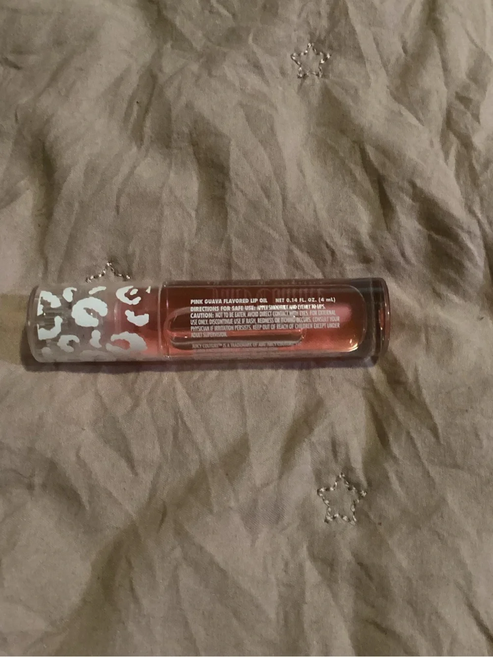 Juicy Couture Lip Gloss — Coral Peach Sheen